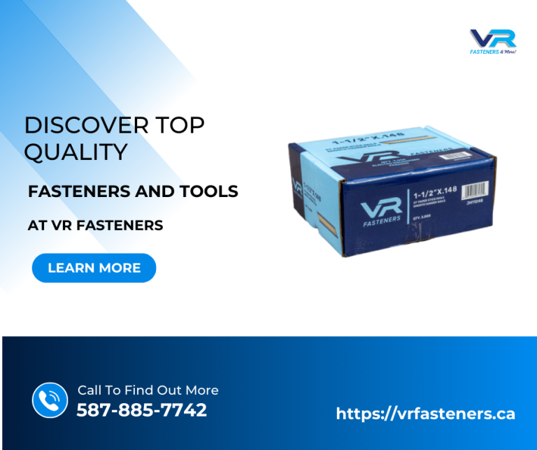 Discover Top-Quality Fasteners and Tools at VR Fasteners